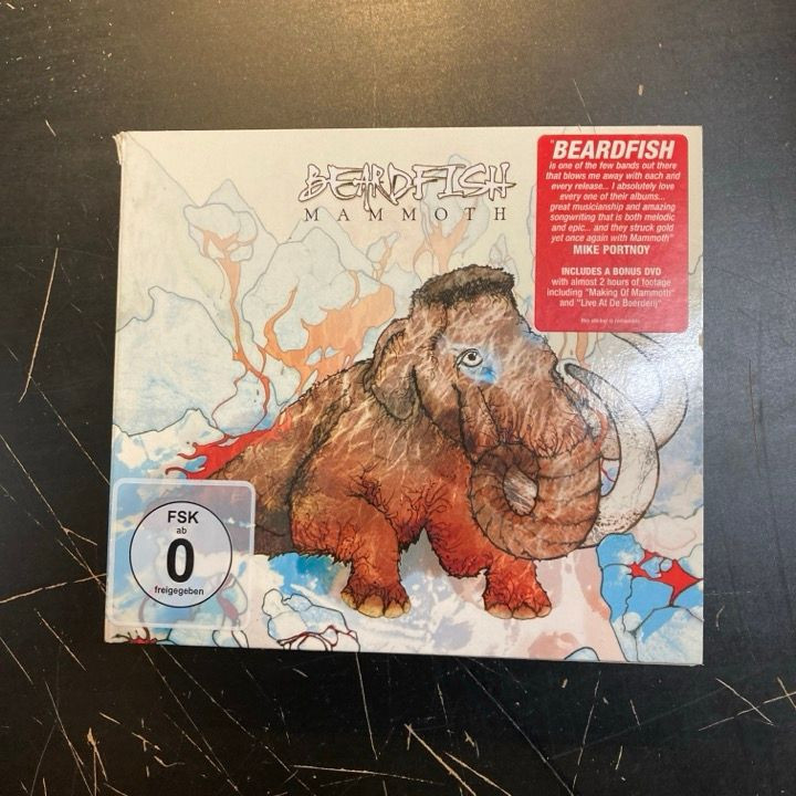 Beardfish - Mammoth (special edition) CD+DVD (VG+-M-/VG+) -prog rock-